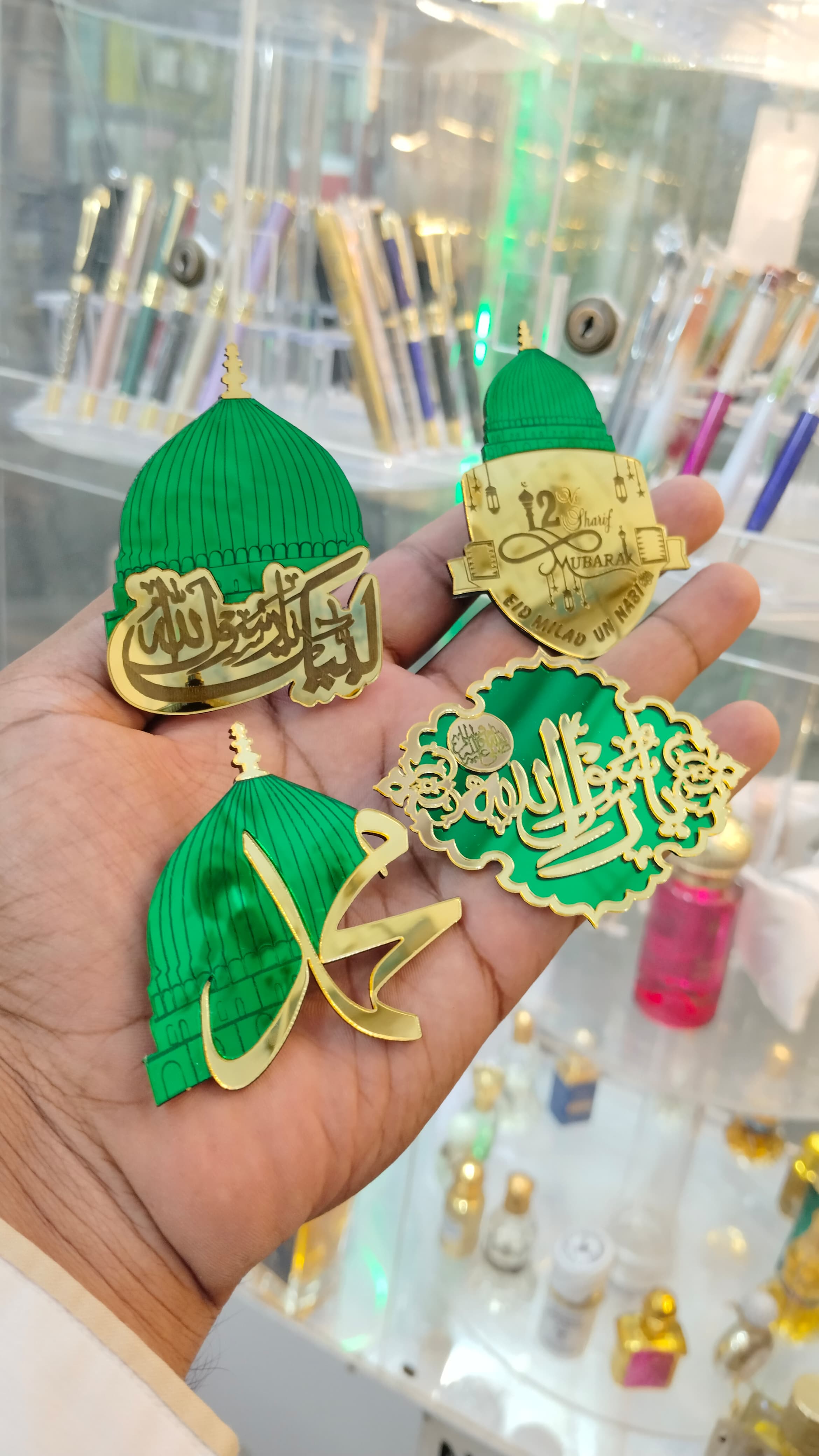 Milad E Mustafa Brooch 4 Piece Combo