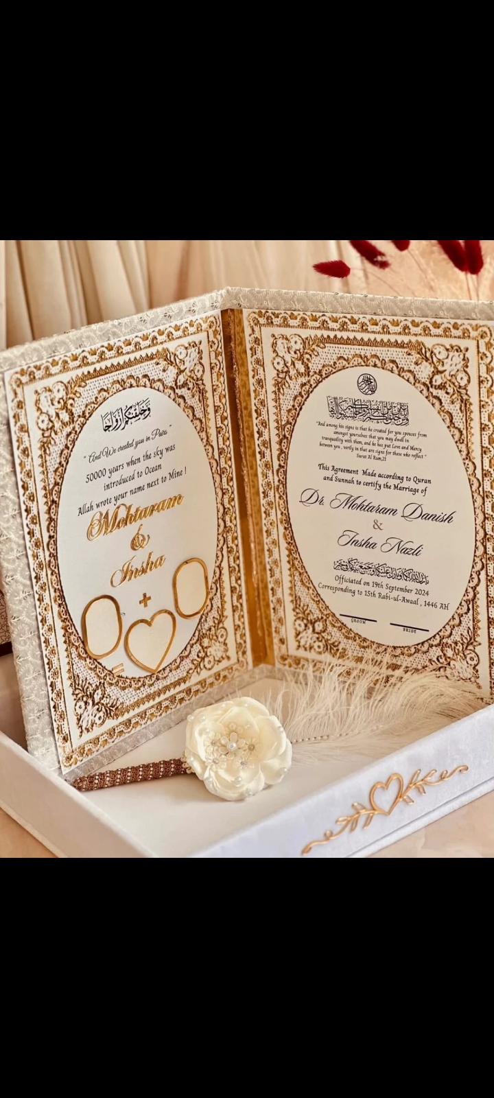 NIKAH NAMA BOX SET